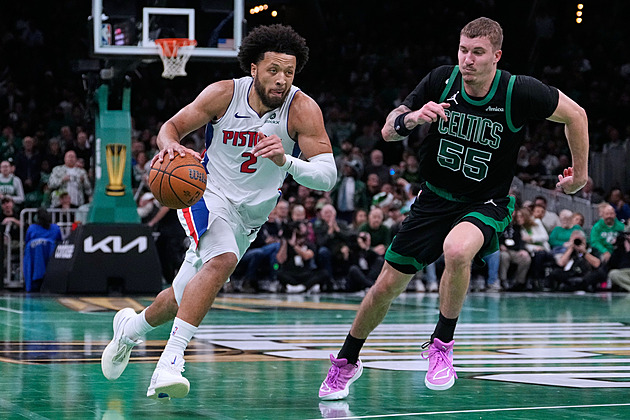 Po 13 výhrách porážka, Detroit neposunul v NBA klubový rekord. Oklahoma dál vítězí