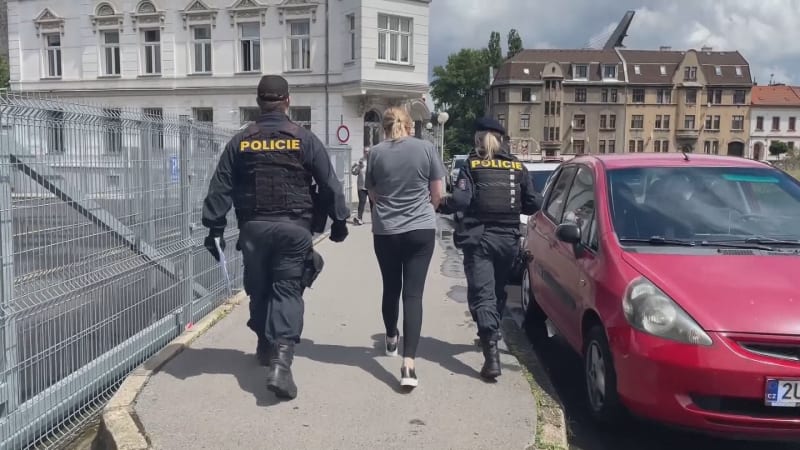 Týrání kojence na Mostecku: Podezřelá uprchla na Ukrajinu, nyní ji soud poslal do vazby