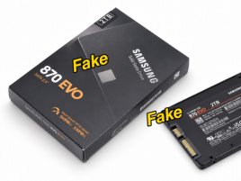 Falešný čínský SSD Samsung 870 EVO 2TB poznáte snadno: po zapsání 120 GB umře