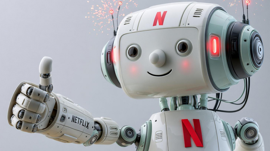 Netflix se AI nebojí, přiznal její využití ve 300 různých filmech a seriálech