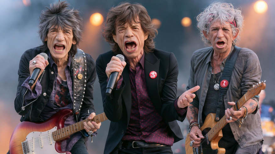 Proti AI nic nemám, tvrdí Mick Jagger. Nesmí ale znít jako on