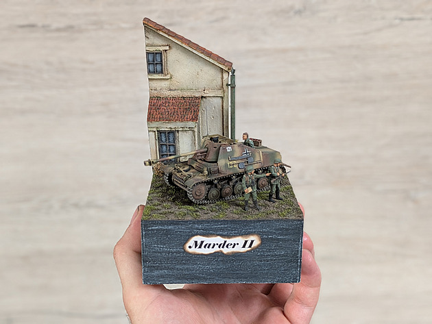 Stíhač tanků jako na dlani. Marder II nejprve odradil titěrnými detaily